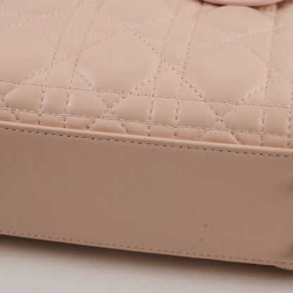 Christian Dior Lady Dior Small ABC Lambskin Light Pink