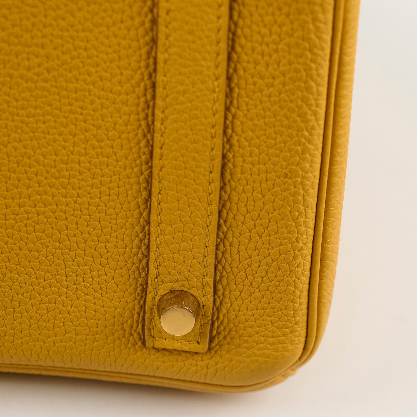 Hermes Birkin 30 Jaune Ambre Togo Y Stamp