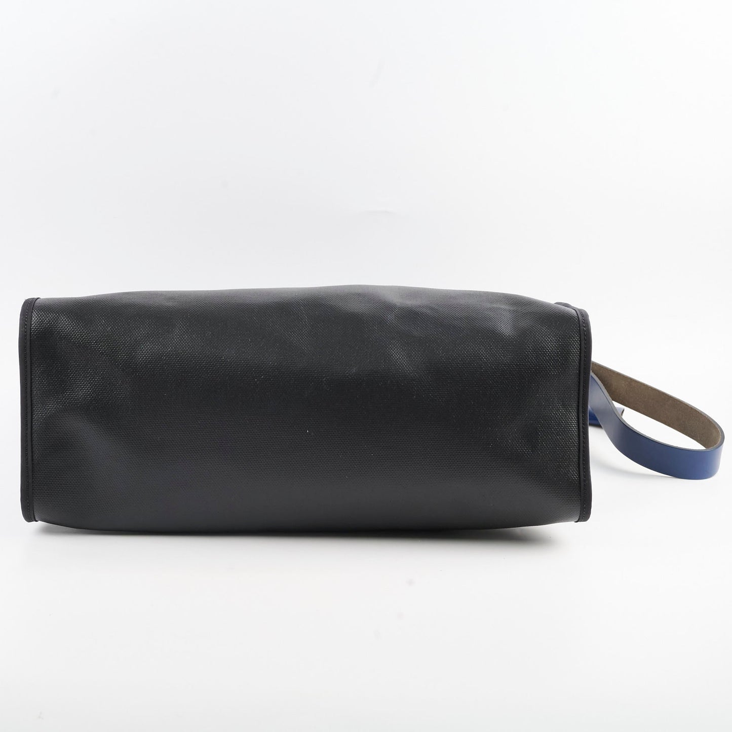 Hermes Herbag Zip 39 Bag Berline Canvas/Leather Black/Blue SHW