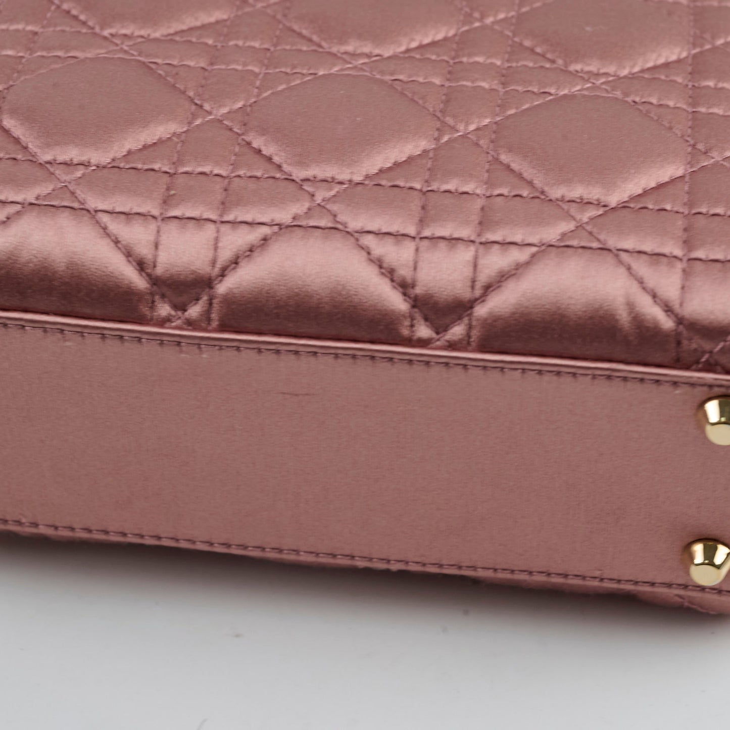 Christian Dior Mini Lady Dior Satin Pink