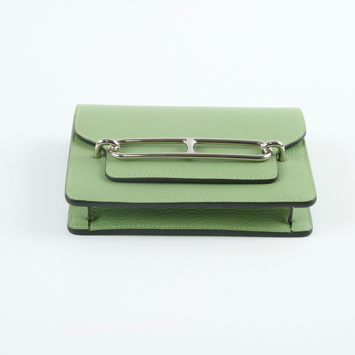 Hermes Roulis Slim Compact Vert Criquet Evercolor 2021