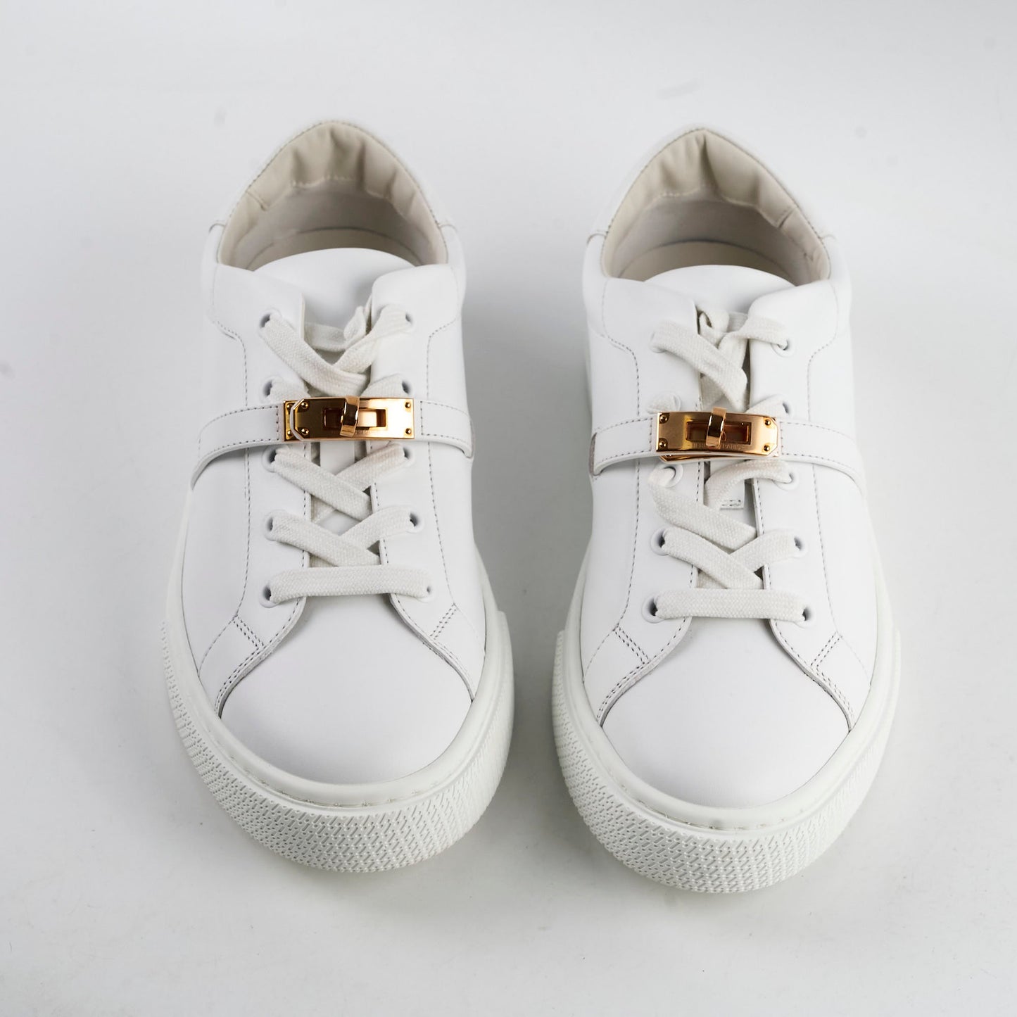 Hermes Day Sneakers White Size 39.5