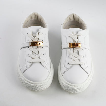 Hermes Day Sneakers White Size 39.5
