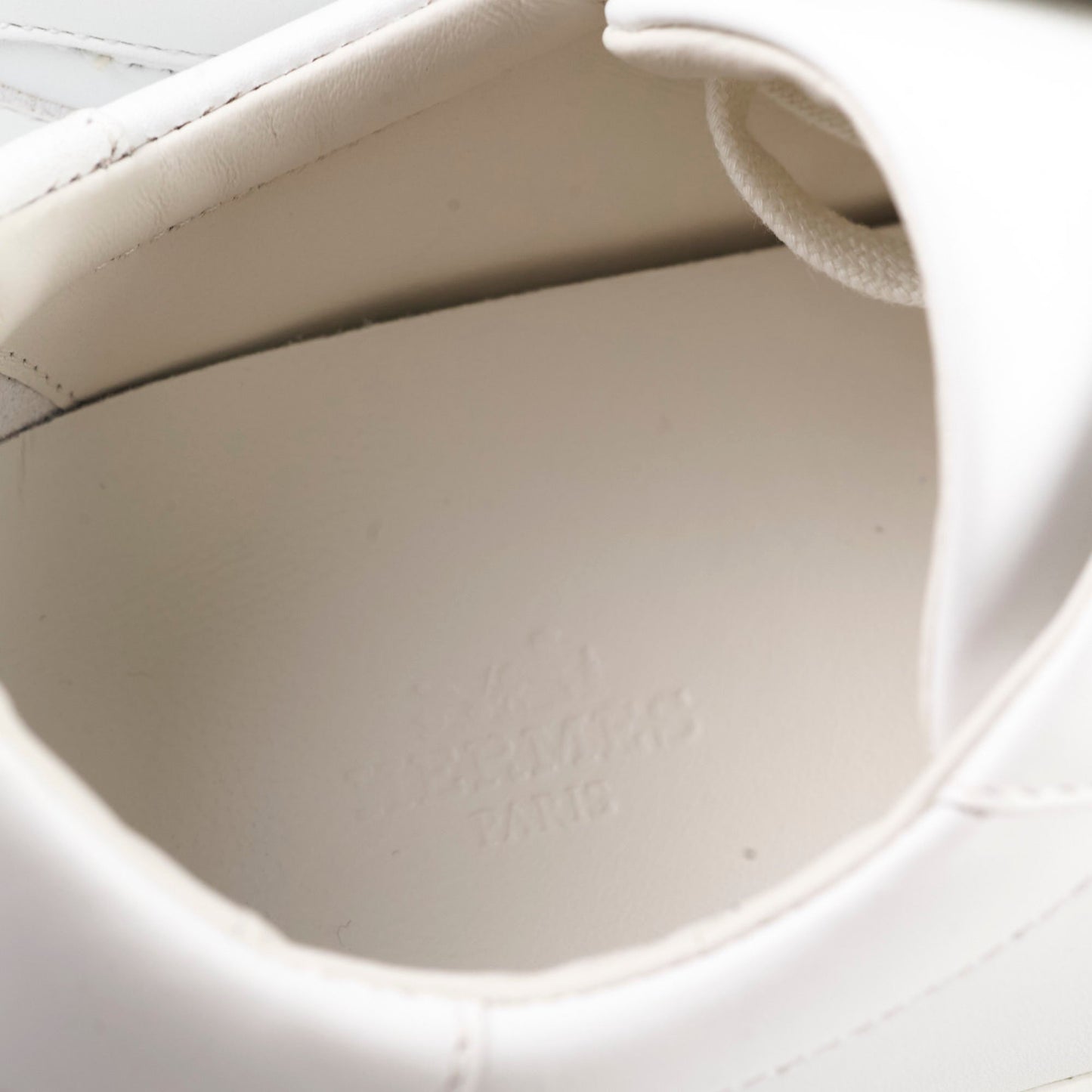 Hermes Day Sneakers White Size 39.5