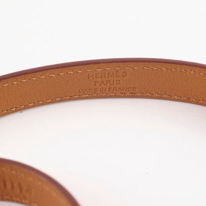 Hermes Kelly Double Tour Bracelet Red Size S/T2