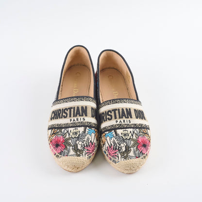 Dior Espadrilles Jardin d'Hiver Granville size 36.5