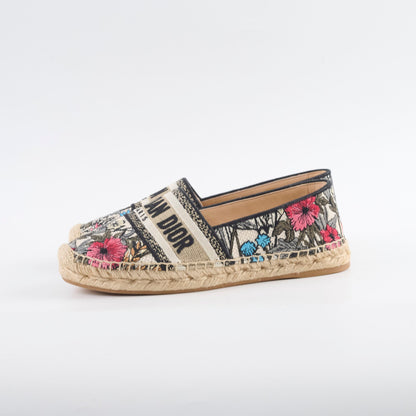 Dior Espadrilles Jardin d'Hiver Granville size 36.5