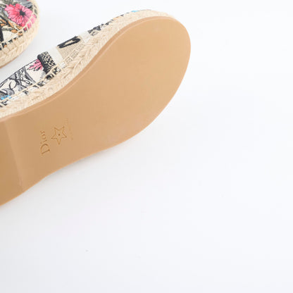 Dior Espadrilles Jardin d'Hiver Granville size 36.5