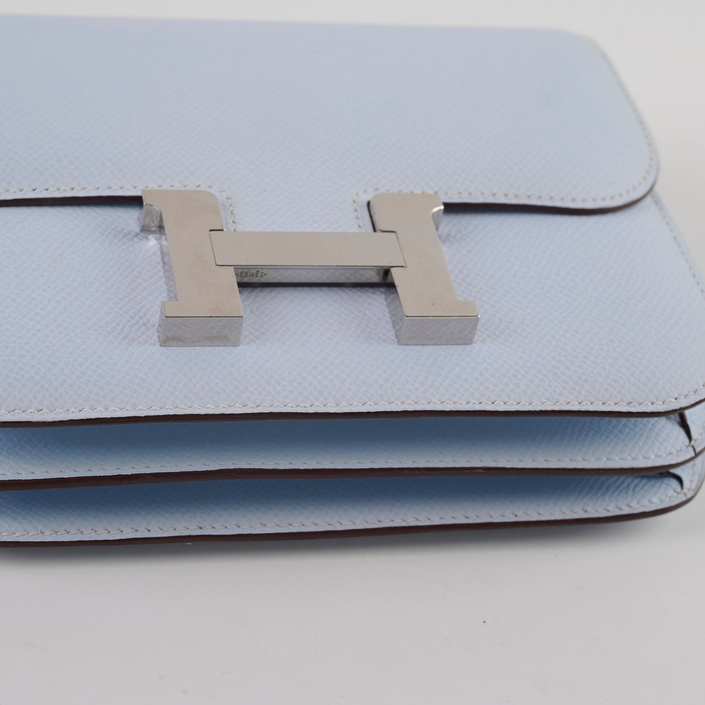 Hermes Constance 18 Blue Brume Epsom Z 2021
