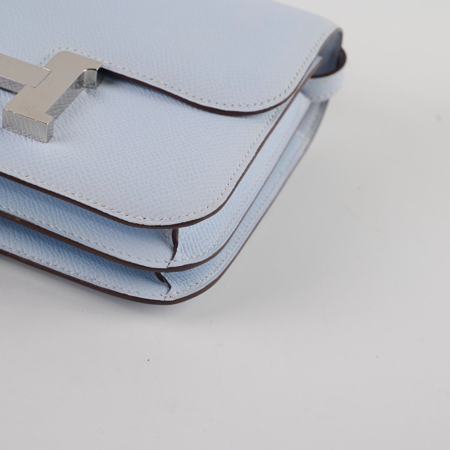 Hermes Constance 18 Blue Brume Epsom Z 2021