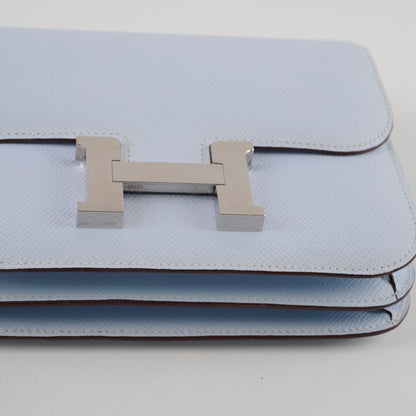 Hermes Constance 18 Blue Brume Epsom Z 2021
