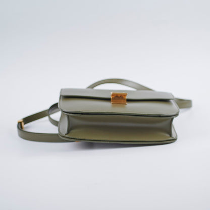 Luxury CELINE Medium Box Bag Olive
