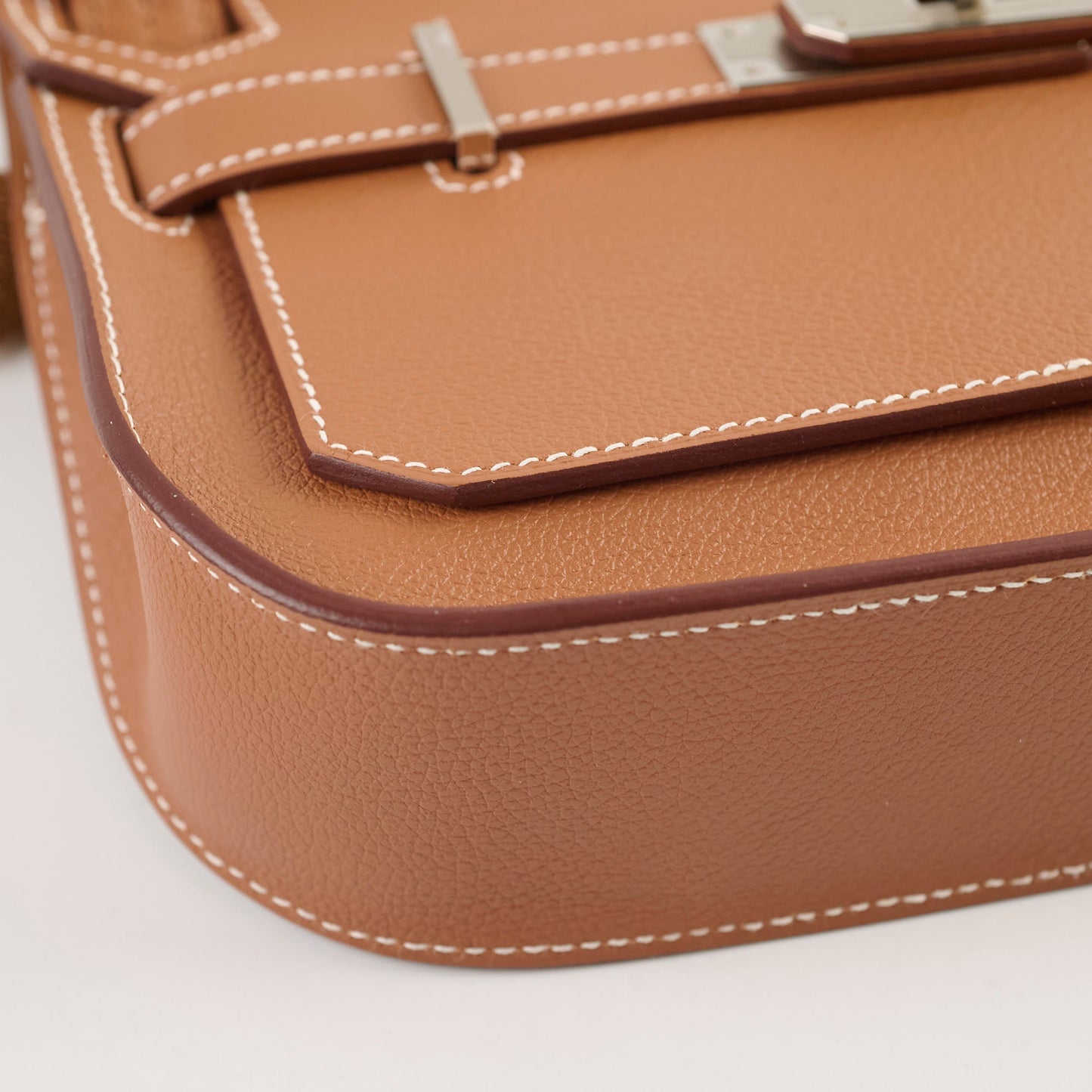 Hermes Mini Jypsiere Gold Evercolor B Stamp