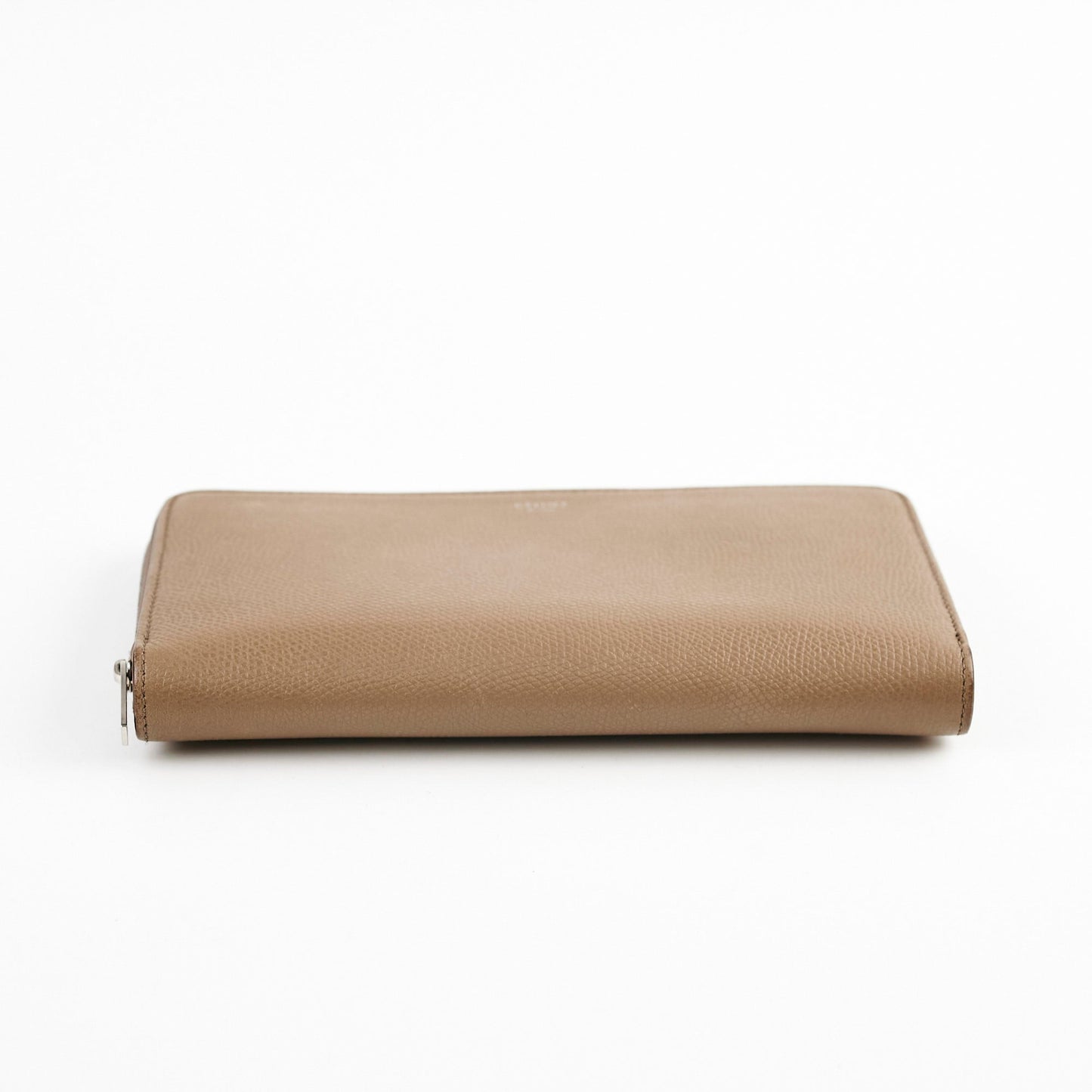 Luxury CELINE Long Wallet Dark Beige