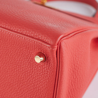 Hermes Kelly 28 Rouge Pivoine [R] - Stamp