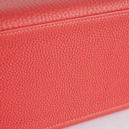 Hermes Kelly 28 Rouge Pivoine [R] - Stamp
