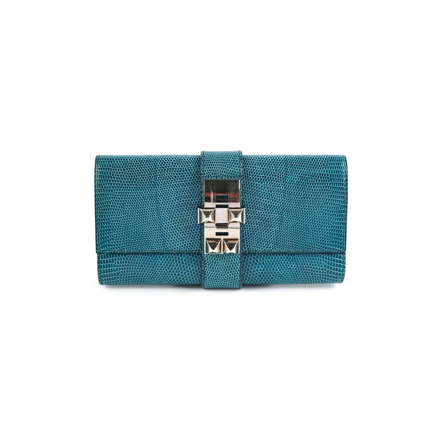 Hermes Medor Lizard Clutch - R Stamp 2014