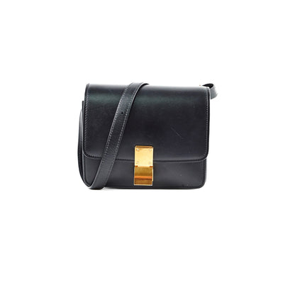 Luxury CELINE Mini Box Black Bag