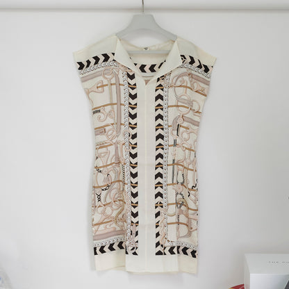 Hermes Silk Dress Size 34