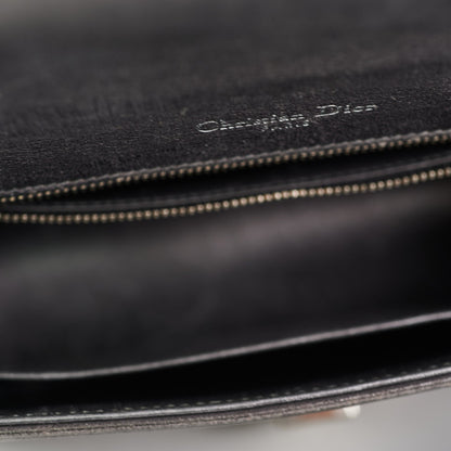 Dior Medium Diorama Metallic Grey