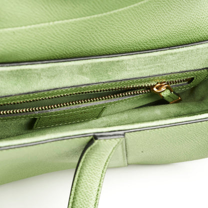 Christian Dior Saddle Bag Green