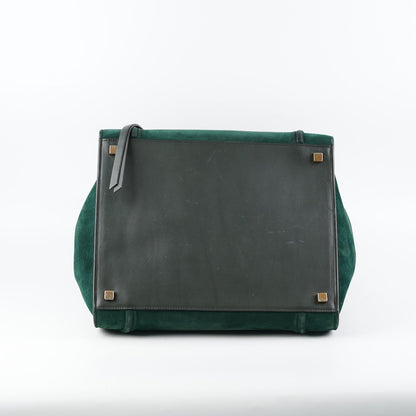 Luxury CELINE Mini Luggage Green