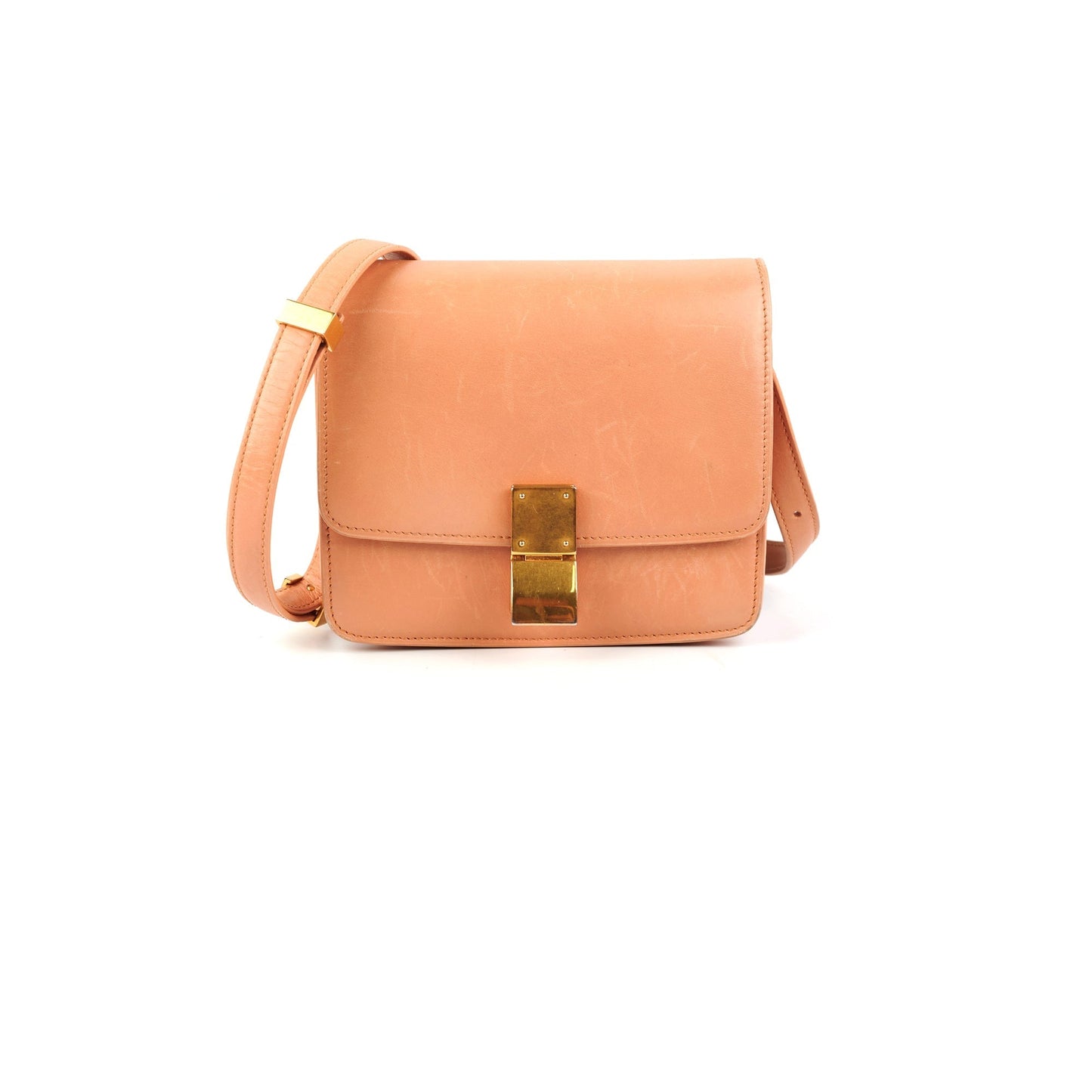 Luxury CELINE Small Box Beige