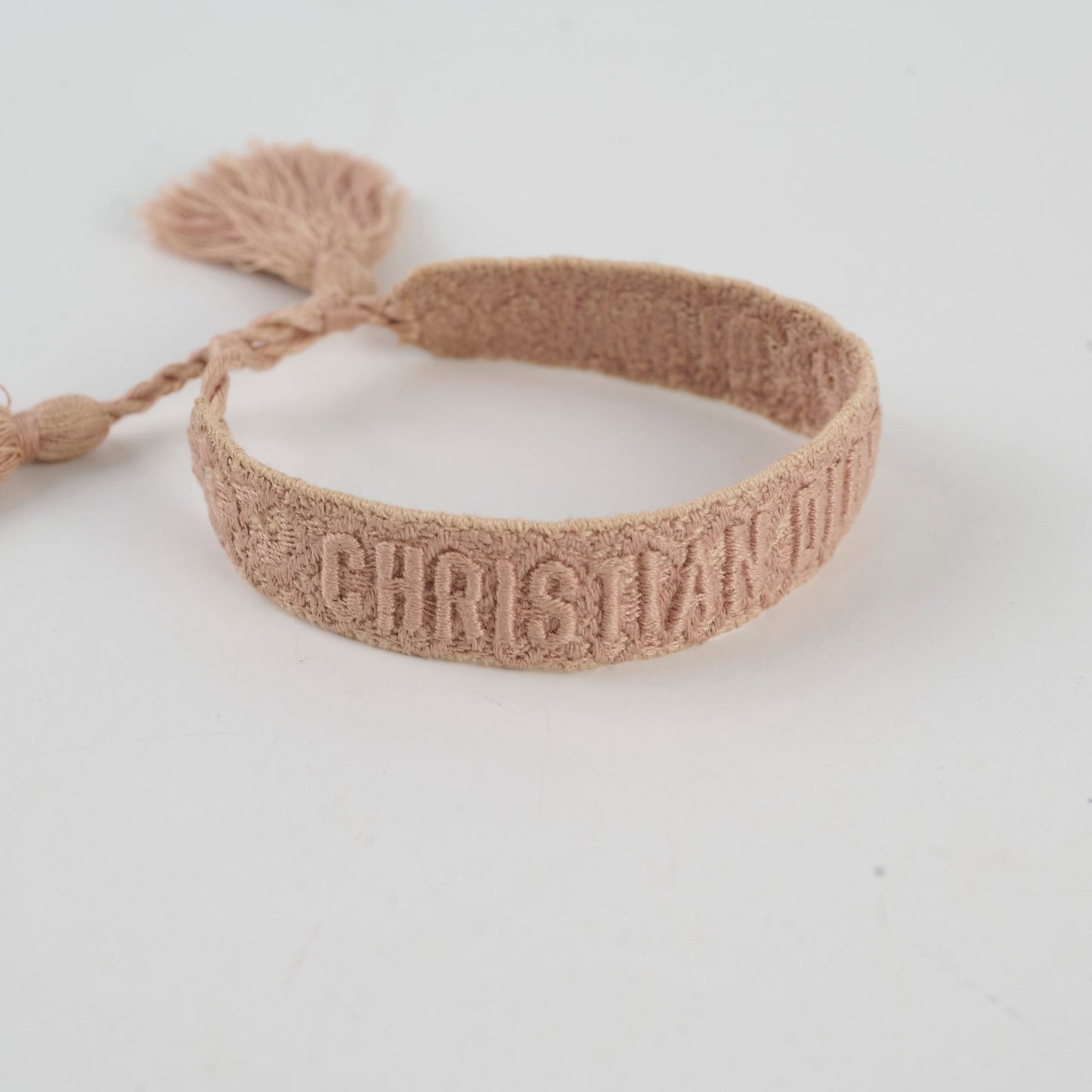 Dior Pink Friendship Bracelet