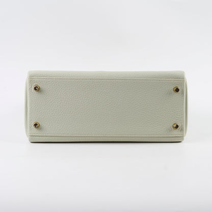 Hermes Kelly 28 Togo Gris Neve - Stamp Bv