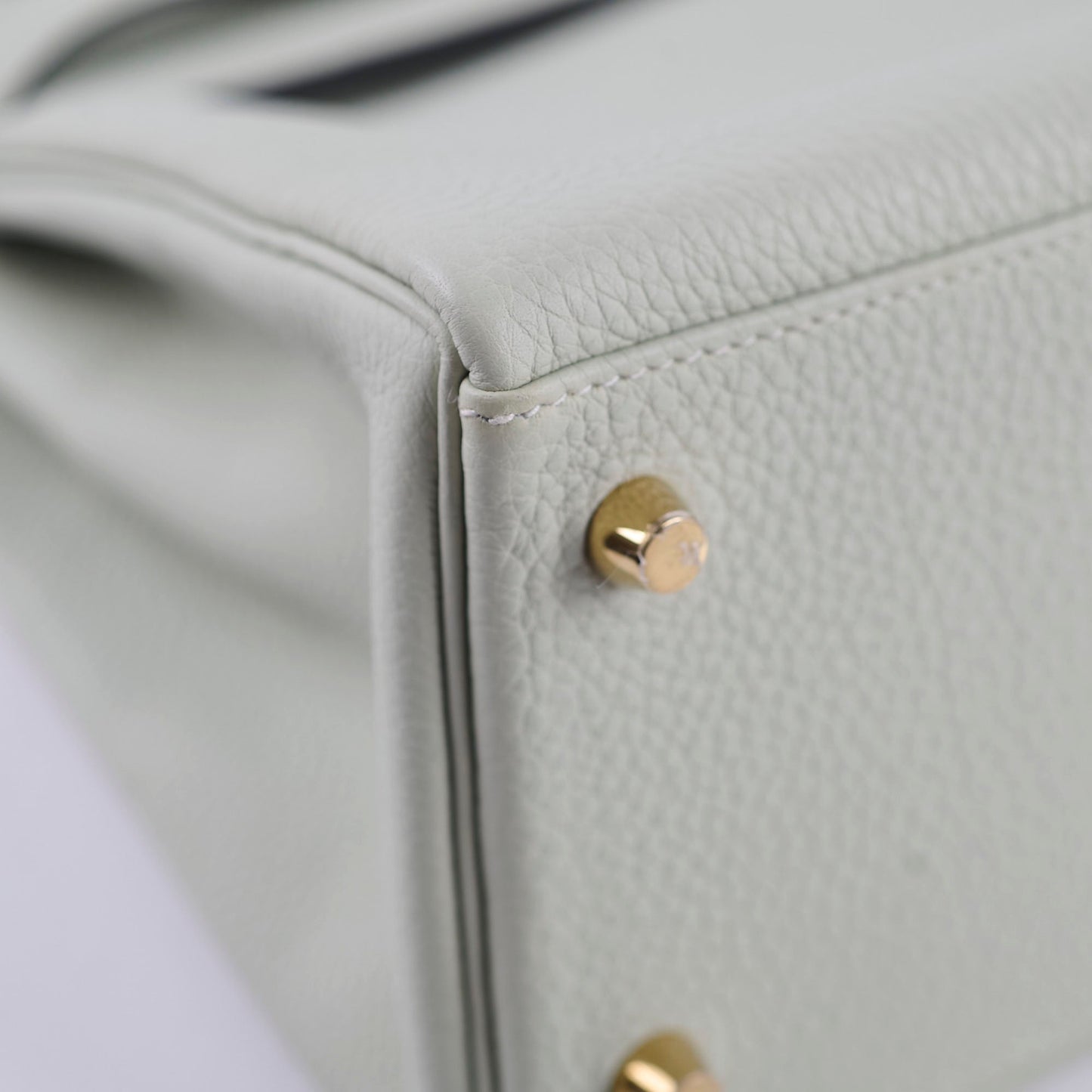 Hermes Kelly 28 Togo Gris Neve - Stamp Bv