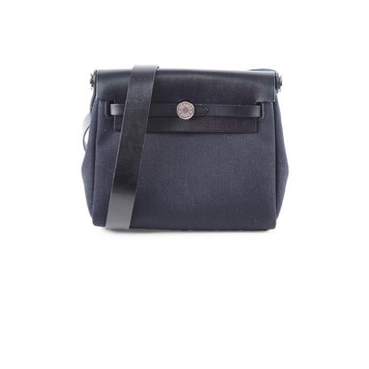 Hermes Mini Herbag Zip 20 Noir PHW 2025