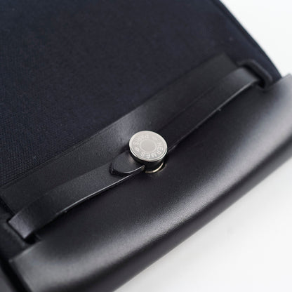 Hermes Mini Herbag Zip 20 Noir PHW 2025