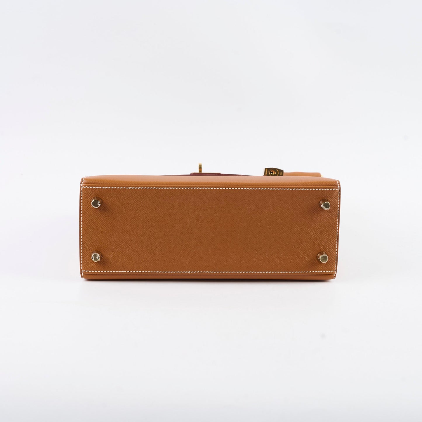 Hermes Kelly 25 Epsom Gold - Stamp A