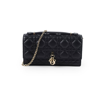 Christian Dior My Dior Mini Bag Black Lambskin