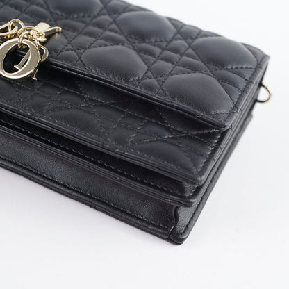 Christian Dior My Dior Mini Bag Black Lambskin