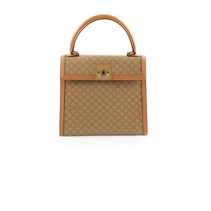 Luxury CELINE Vintage Macadam Kelly Bag Beige