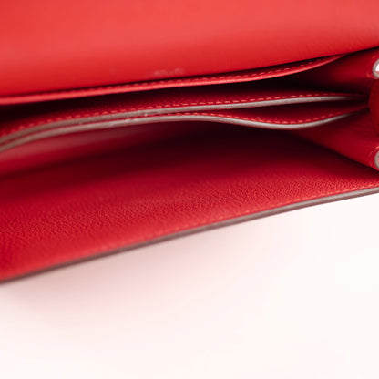 Hermes Mini Roulis Evercolor Red X Stamp