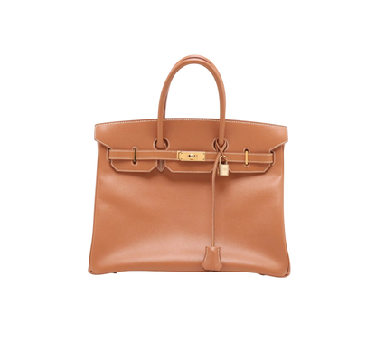 Hermes Birkin 35 Gold Courchevel - Stamp B Square