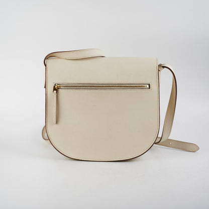 Luxury CELINE Medium White Shoulder Bag