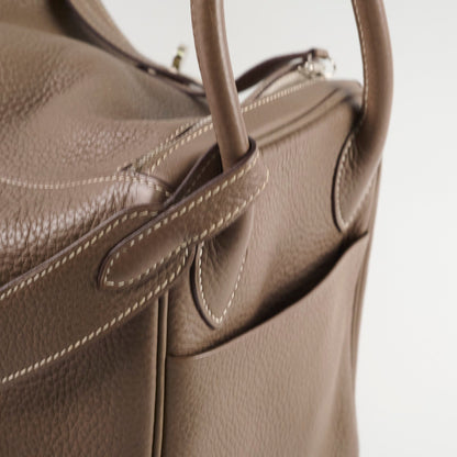 Hermes Lindy 30 Etoupe Square M Stamp