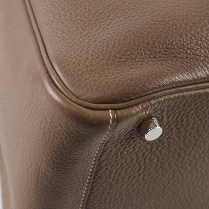 Hermes Lindy 30 Etoupe Square M Stamp