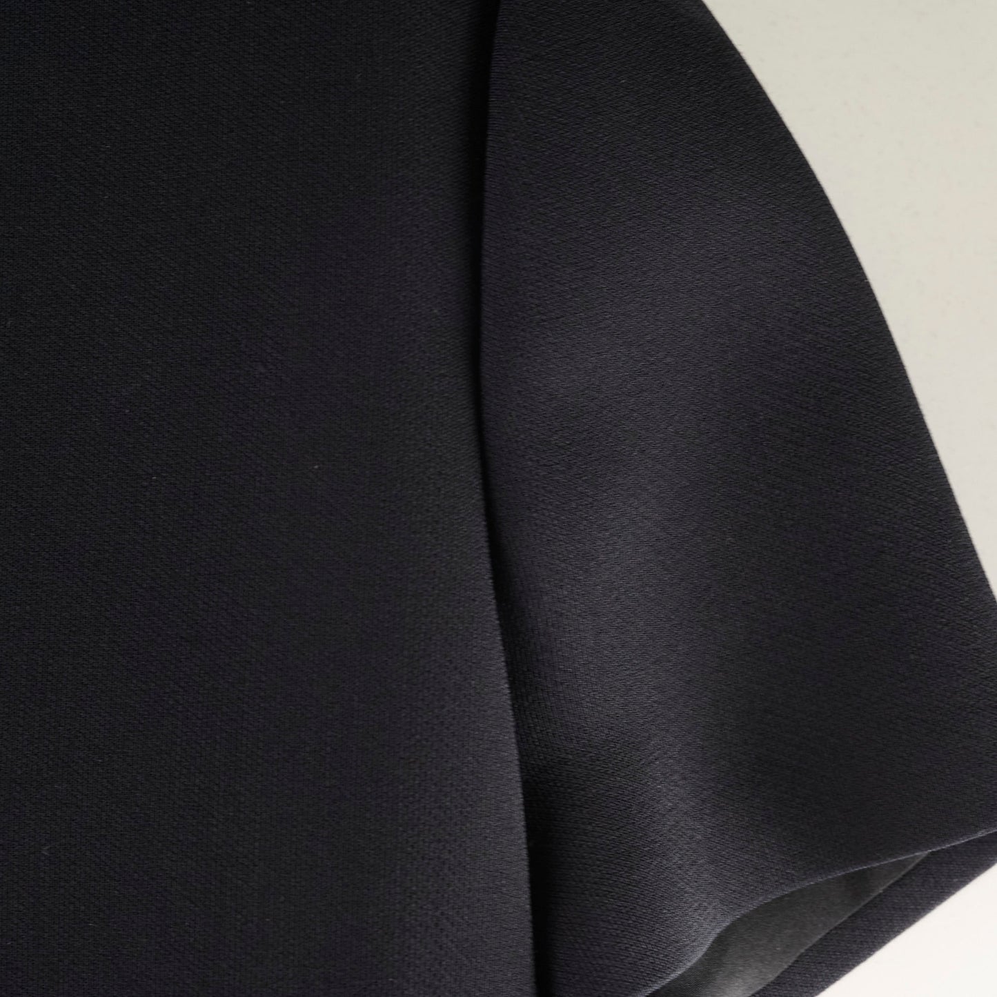 Christina Dior Short Pleated Dress Size 38 Black