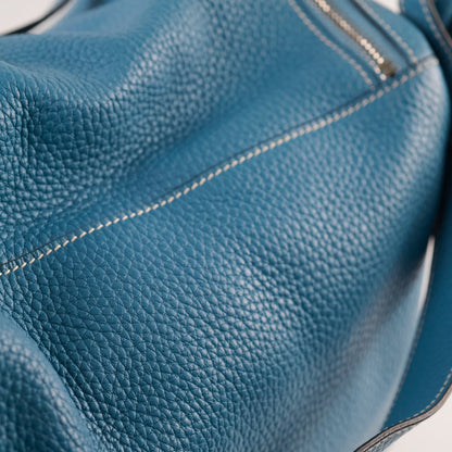 Hermes Lindy 30 Blue Jeans Clemence 2015