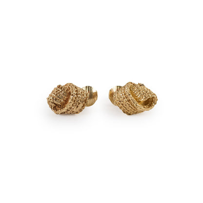 Christian Dior Door Locker Clip On Earrings