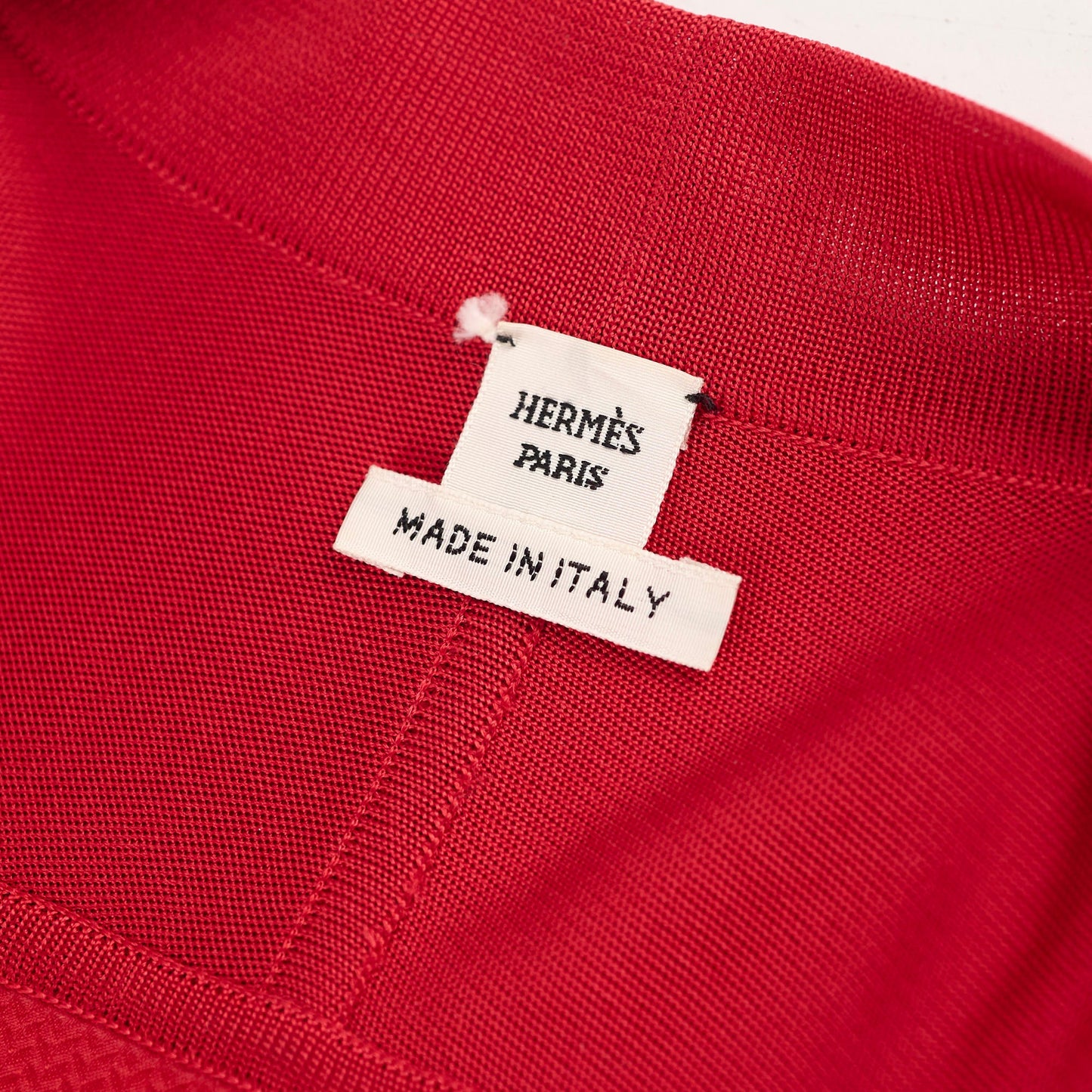 Hermes Silk Cardigan Red Size 34