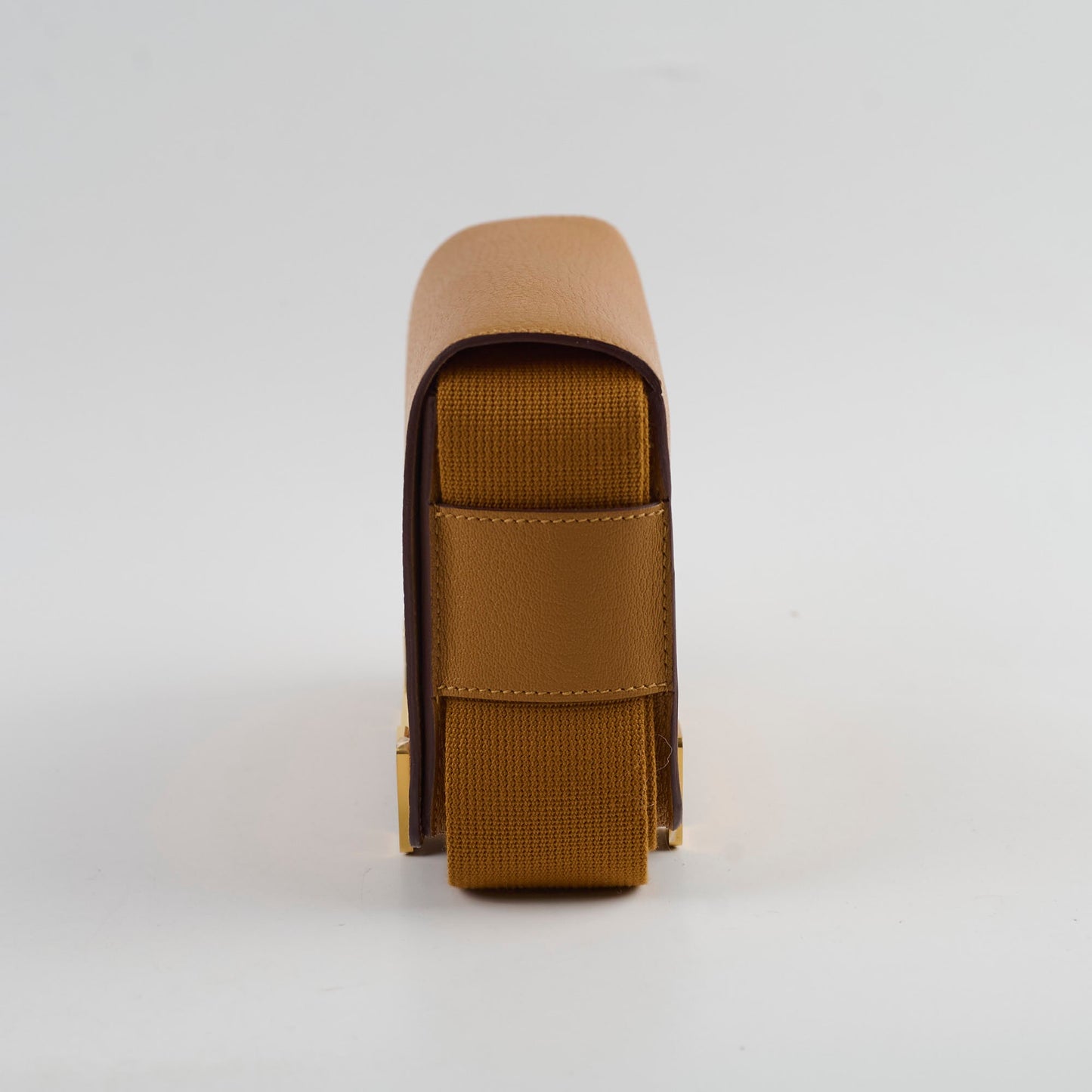 Hermes Geta Bag Cherve Caramel B Stamp 2023
