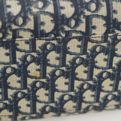Christian Dior Canvas Trotter Bag Blue