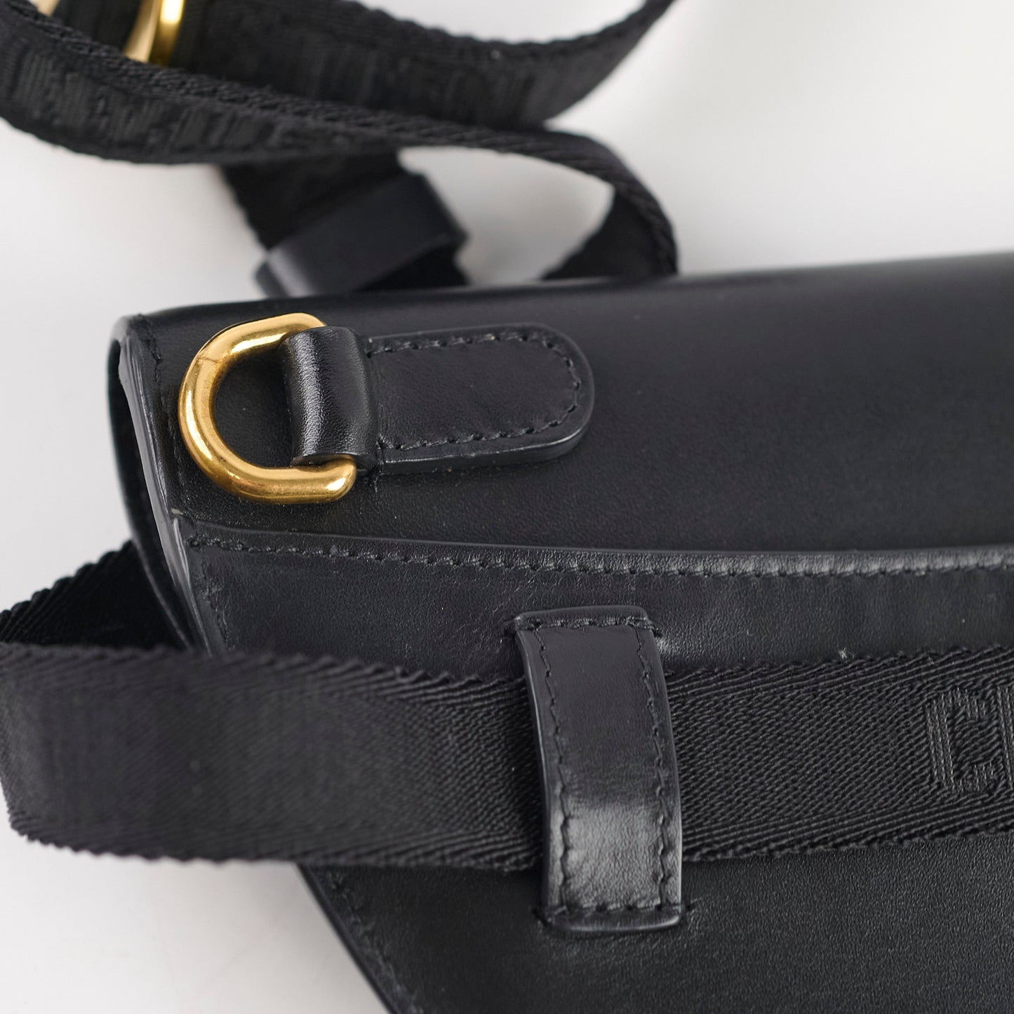 Dior Saddle Belt Bag Black
