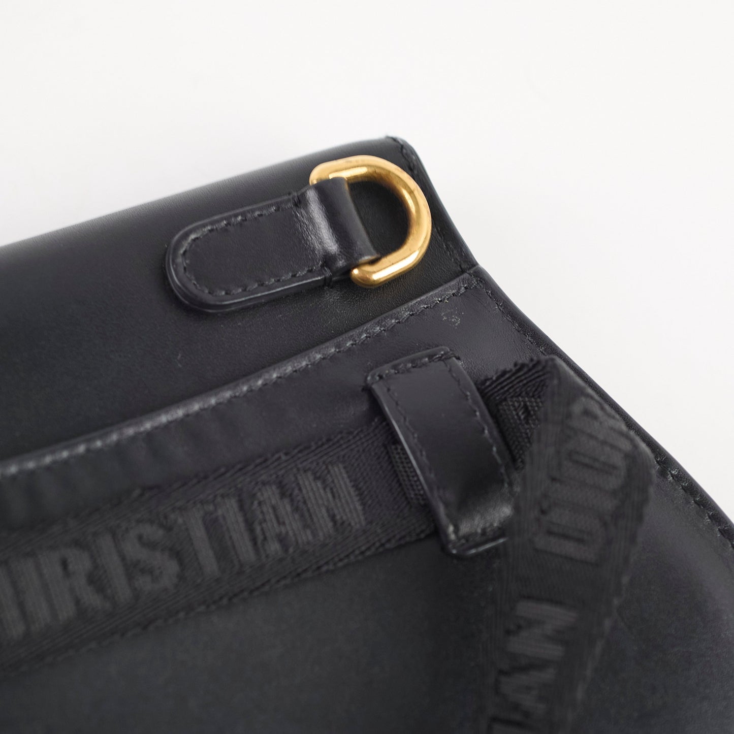 Dior Saddle Belt Bag Black