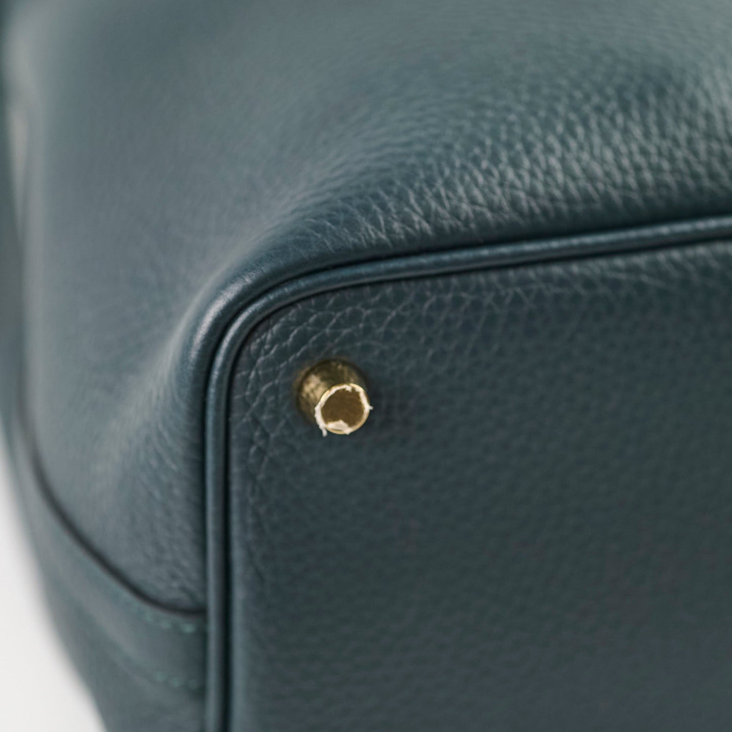 Hermes Picotin 18 Vert Cypres Clemence GHW